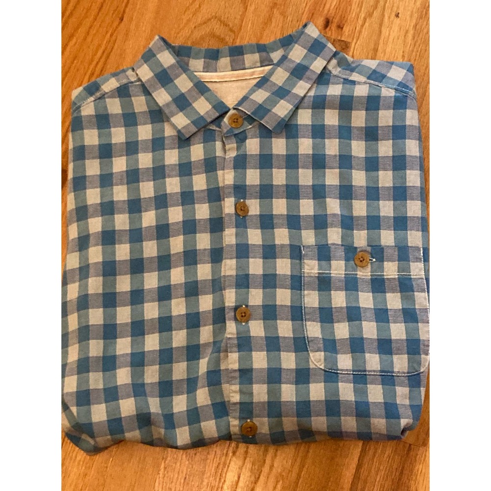 Tommy Bahama Original Fit Men's Short Sleeve Button Up Large